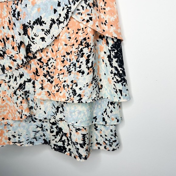 BCBGMaxAzria Layered Ruffle Mini Dress Double Lined Strapless Size 2 MSR… - Picture 5 of 12